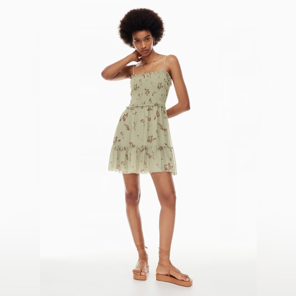 Aritzia Wilfred Tempest Sleeveless Mini Dress